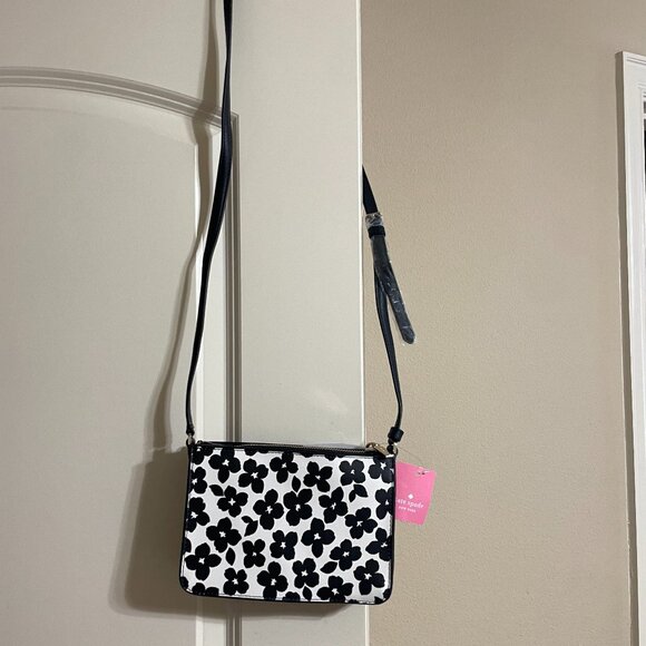 Kate Spade Darcy Graphic Blooms Crossbody Bag - Picture 1 of 9